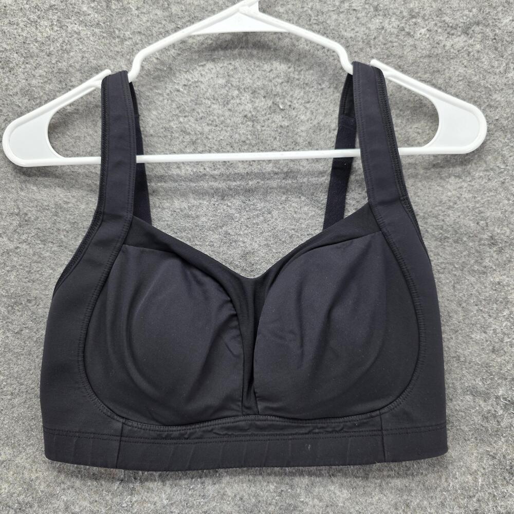 Lululemon Sports Bra Womens S Black Adjustable Strap Back Closure High Support
